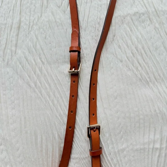 Dooney & Bourke Blue Crossbody Leather Bag - Picture 6 of 6